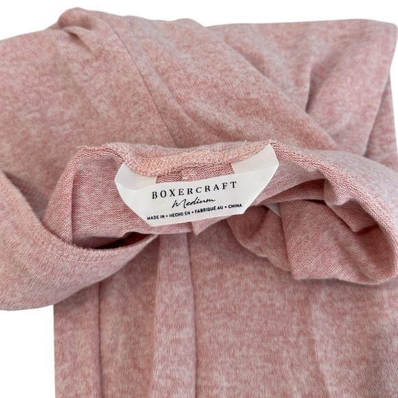 Boxercraft Women's Pink Sun Valley Idaho Cuddle Pajama Joggers Medium - Picture 2 of 5